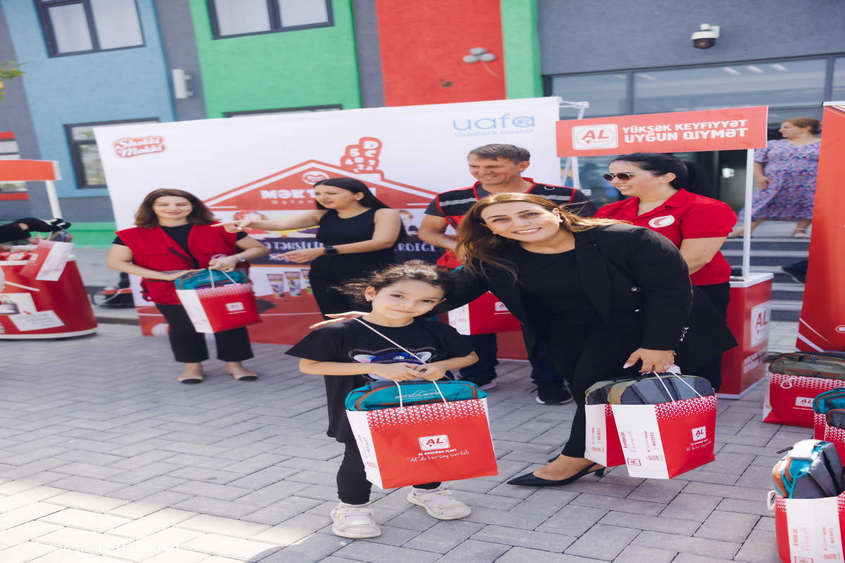 AL Market azad olan ərazilərdə “Məktəbə Qayıdış” tədbirləri keçirib - FOTO 