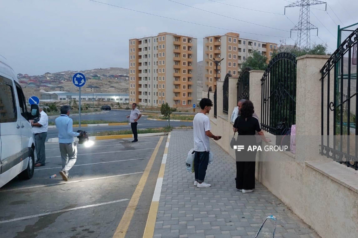 Laçın şəhərinə növbəti köç karvanı yola salınıb - FOTO 