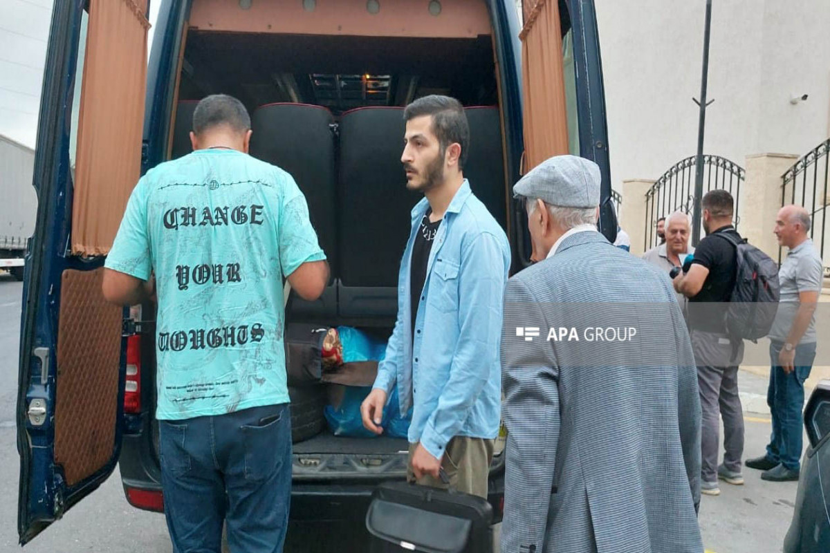 Laçın şəhərinə növbəti köç karvanı yola salınıb - FOTO 