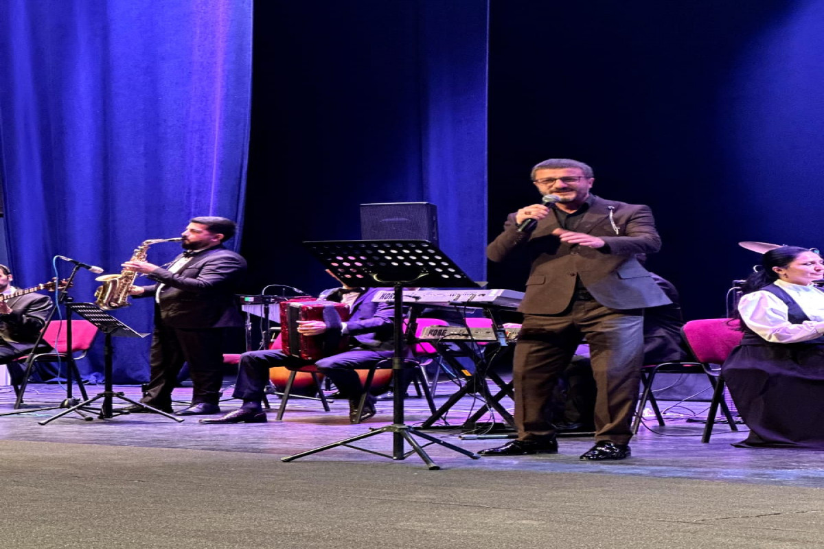 Gəncə Filarmoniyasında Arif Məlikovun mahnılarından ibarət konsert olub