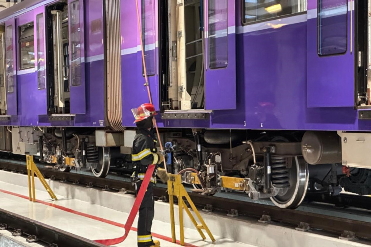 FHN Bakı metrosunda təlim keçirib