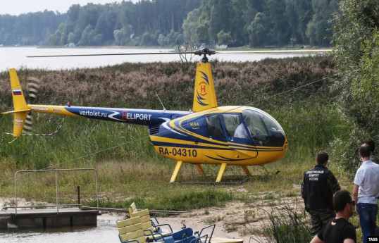 Rusiyada helikopter qəzaya uğrayıb, 3 nəfər ölüb - YENİLƏNİB 