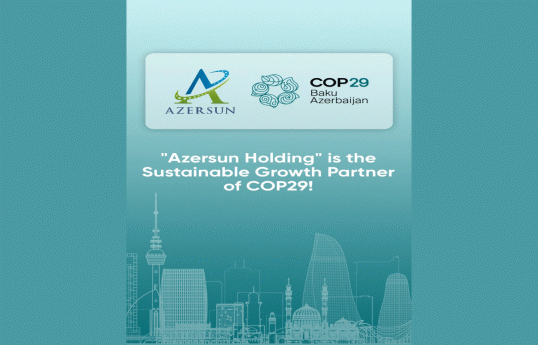 “Azərsun Holdinq” COP29-un Dayanıqlı İnkişaf Tərəfdaşıdır - FOTO 