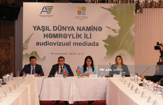 "Yaşıl dünya naminə həmrəylik ili" ilə bağlı efirdə yayımlanmış məlumatların həcmi açıqlanıb