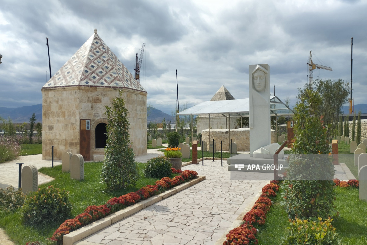 Ağdam şəhərində İmarət Kompleksinə media-tur təşkil olunub - FOTO 