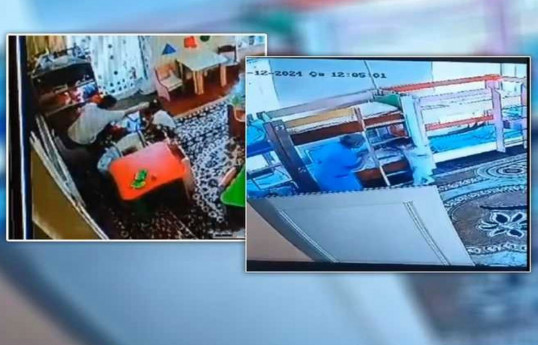 Bakıda uşağa fiziki təzyiq göstərən bağçanın tərbiyəçi müəllimi və dayə işdən çıxarılıb
