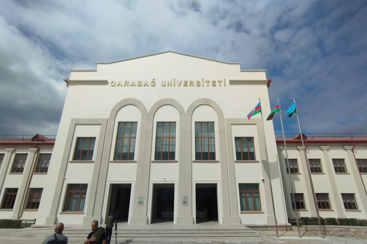 Qarabağ Universitetinin Rektoru: Hədəflərimizdən biri də tədqiqat əsaslı ali məktəb olmaqdır - FOTO