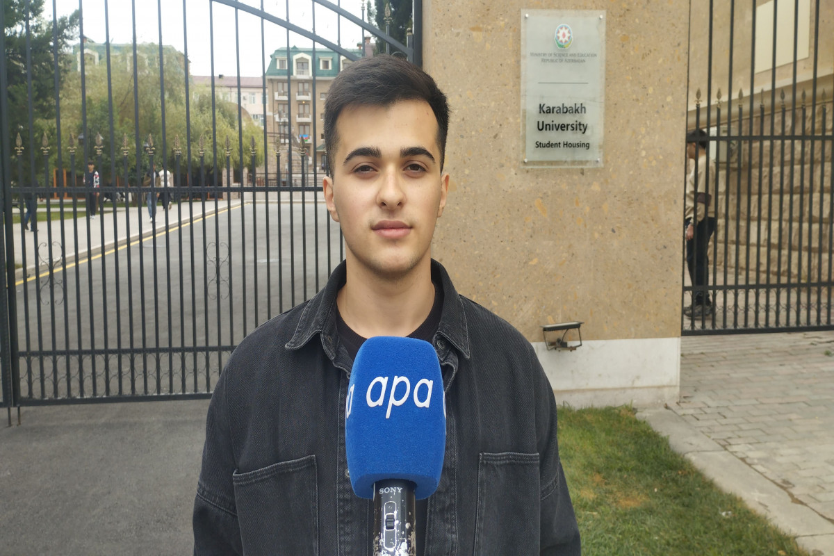 Rauf Penciyev: Fəxr edirəm ki, Qarabağ Universitetində təhsil alacam