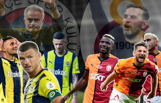 "Qalatasaray" "Fənərbaxça"nı səfərdə 3:1 məğlub edib