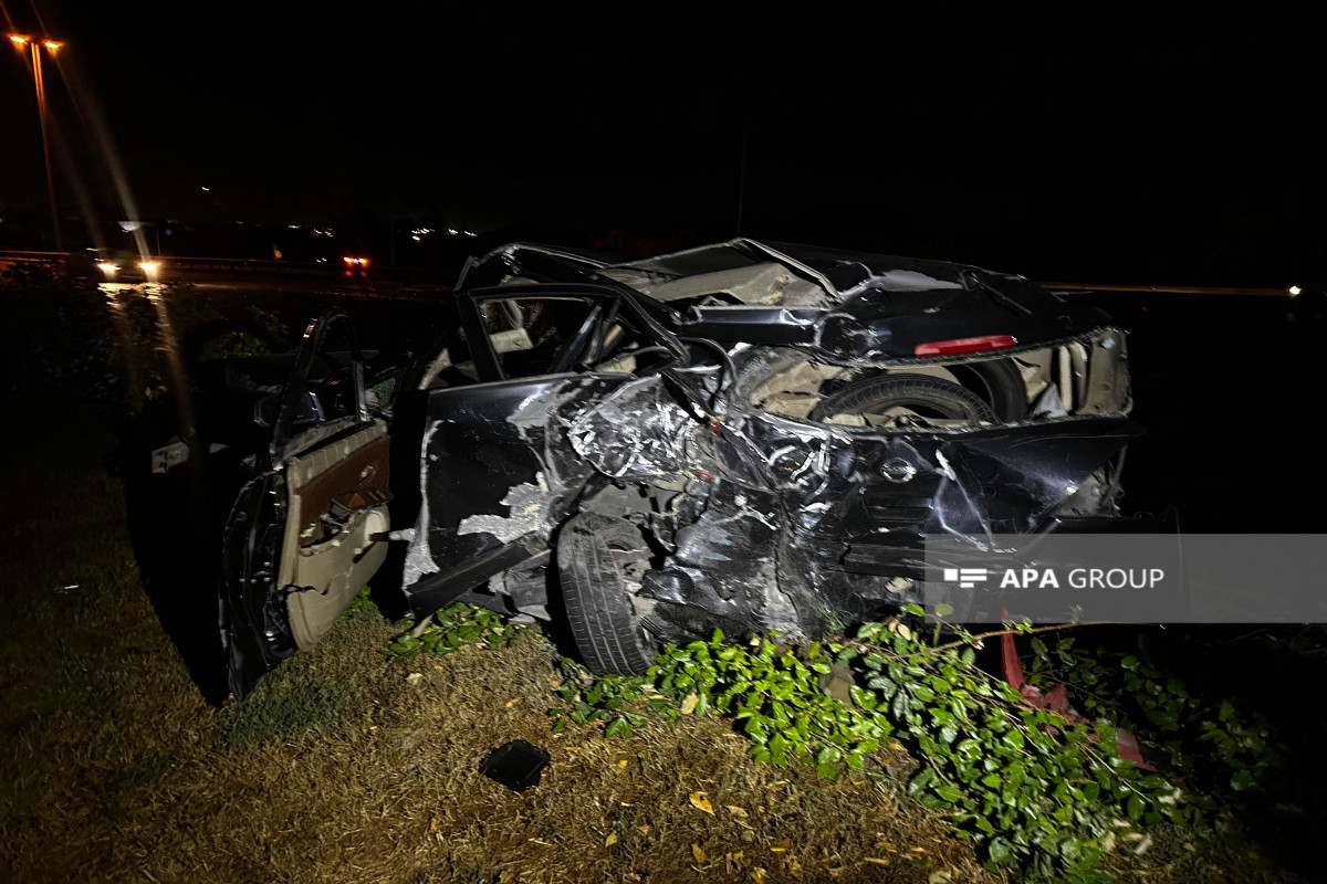 Bakıda beş avtomobil toqquşub, ölən var - FOTO 