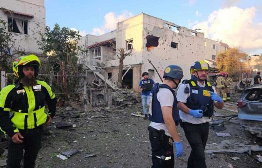 Livandan İsrailə 105 raket atılıb, 3 nəfər yaralanıb