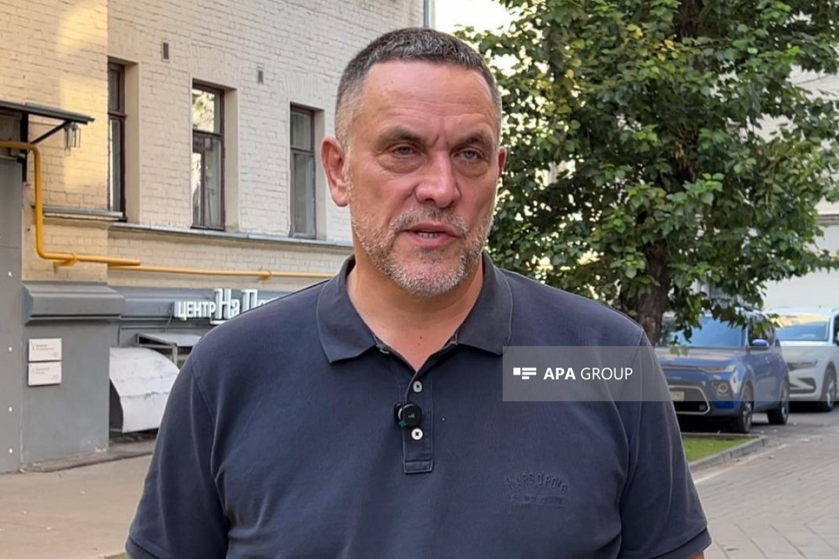 rusiyalı tanınmış ictimai xadim, siyasi ekspert Maksim Şevçenko