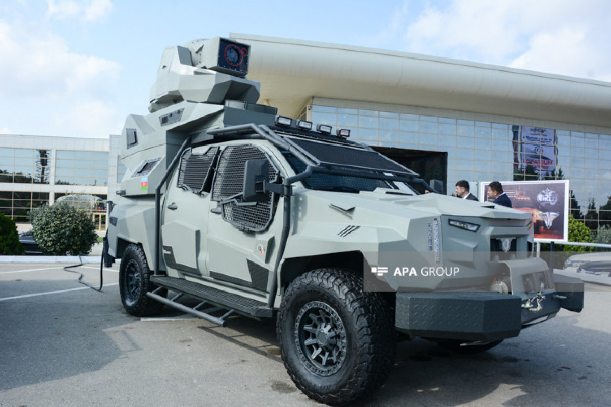 Bakıda keçirilən "ADEX-2024" sərgisində nümayiş etdirilən silah və hərbi texnikalar - FOTOLENT 