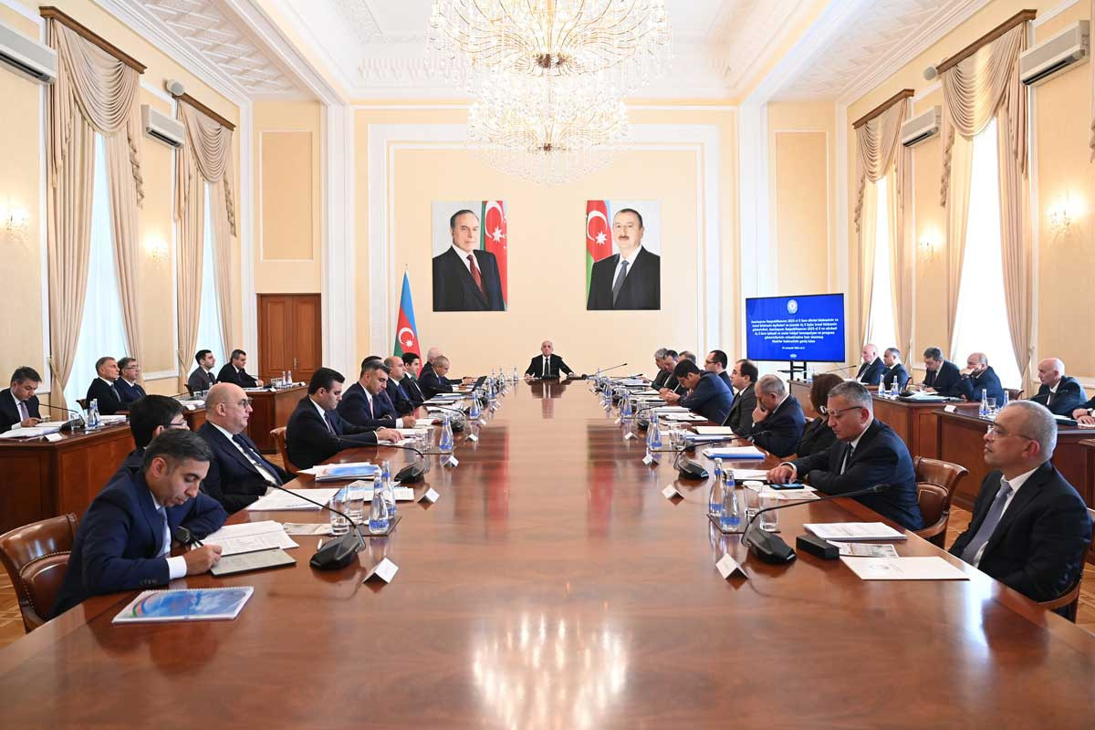 Nazirlər Kabineti gələn il üzrə dövlət büdcəsinin layihəsini Prezidentə təqdim edəcək