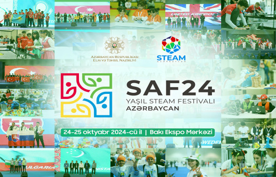 Gələn ay Bakıda Beynəlxalq Yaşıl STEAM Azərbaycan Festivalı keçiriləcək