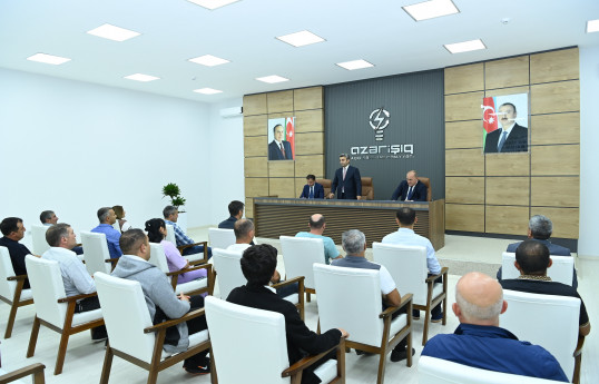 “Azərişiq” Füzulidə sahibkarlarla görüş keçirib