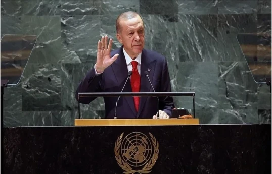 Ərdoğan: Beynəlxalq sülh və təhlükəsizlik 5 imtiyazlı ölkənin şıltaqlığına buraxılmamalıdır