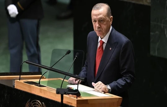 Türkiyə Prezidenti BMT-dəki çıxışında TDT-nin artan əhəmiyyətindən danışıb