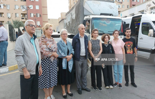İlk köç karvanı Cəbrayıla yola salınıb - FOTO  - VİDEO  - YENİLƏNİB 