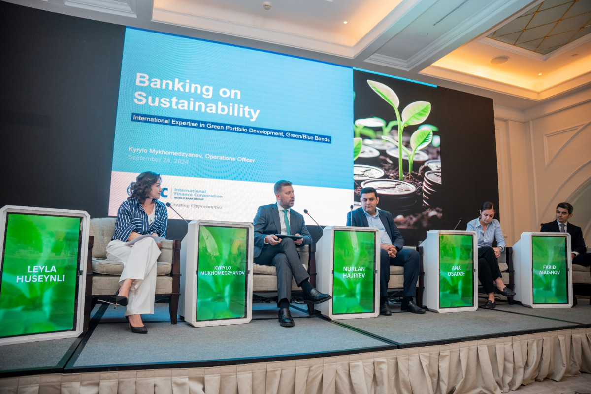 Yelo Bank-ın dəstəyi ilə "Green Finance Conference" keçirilib - FOTO 