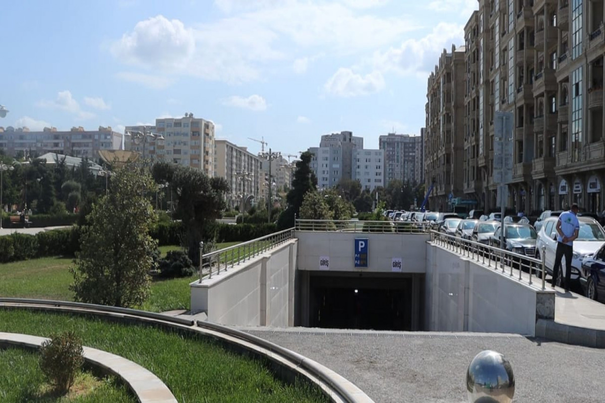 Bakıda daha bir yeraltı parklanma məntəqəsi istifadəyə verilib