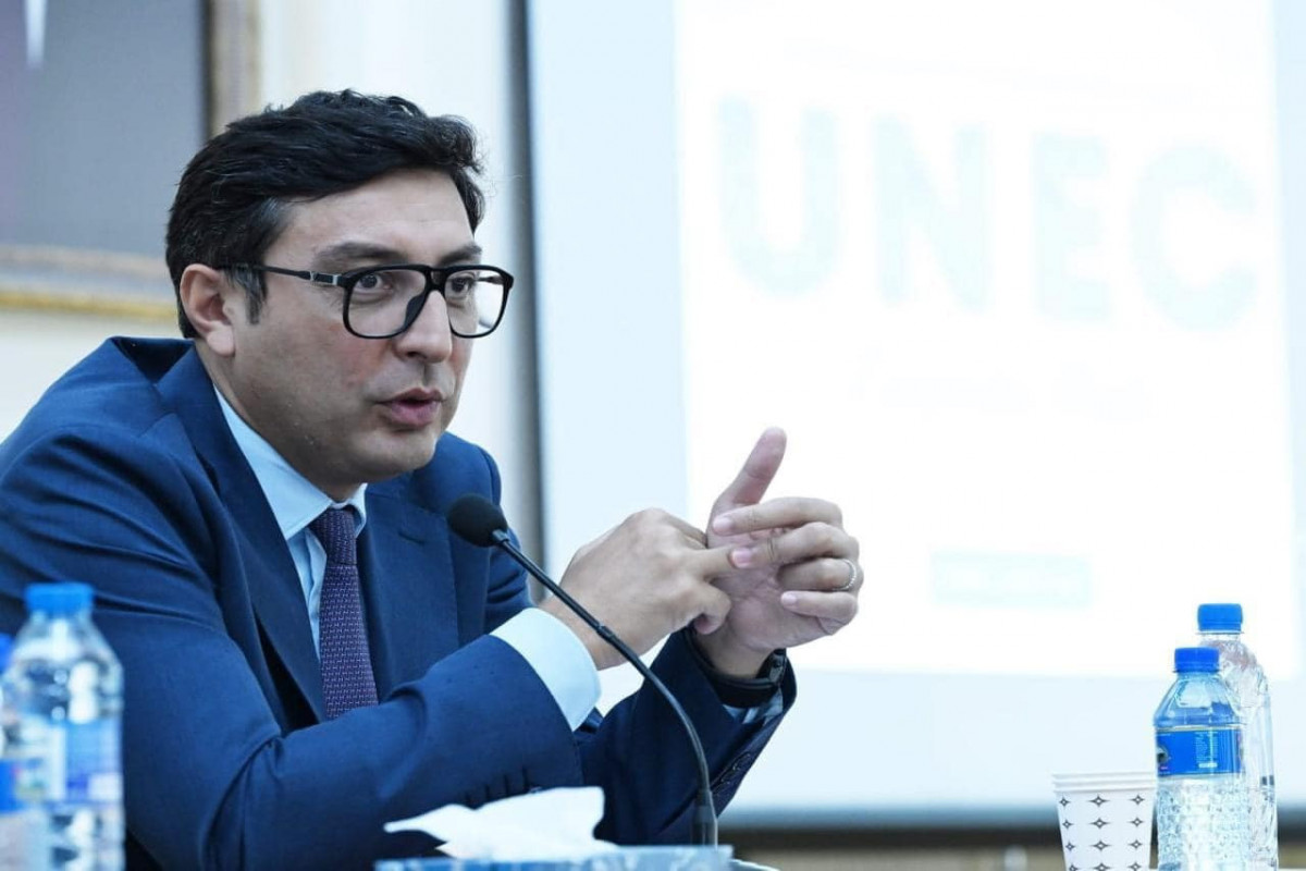 Gənclər və idman naziri UNEC-in Zaqatala filialında tələbələrlə görüşüb  - FOTO 