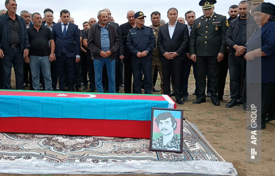 Ermənilərin Qaradağlıda əsir götürdüyü Mirzəli Quliyevin qalıqları kəndində dəfn olunub - FOTO 