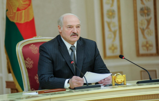 Prezident Aleksandr Lukaşenko
