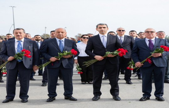 ADY-də şəhidlərin xatirəsi yad edilib - VİDEO 