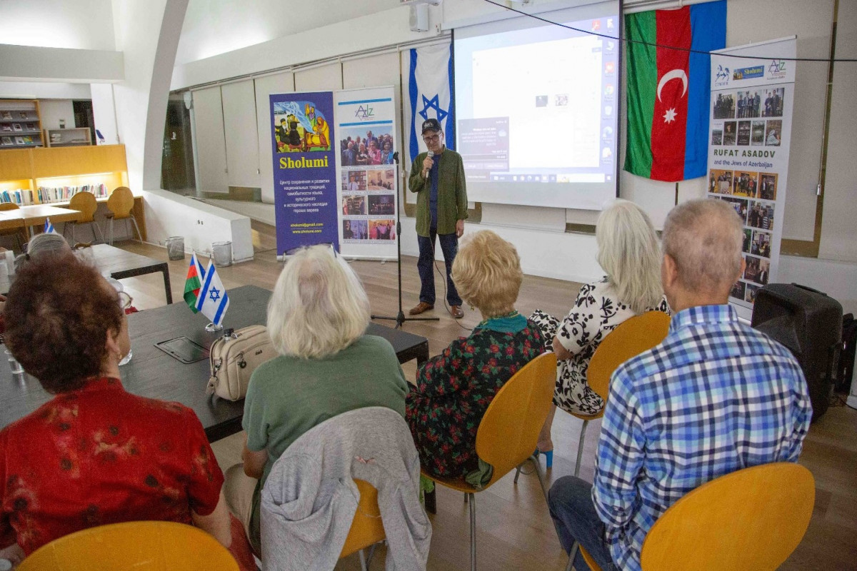İsraildə Azərbaycan rejissoru ilə görüş keçirilib, filmləri nümayiş olunub - FOTO 