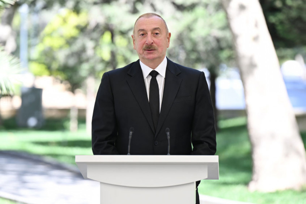Prezident İlham Əliyev Aşıq Ələsgərin abidəsinin açılışında XX əsrdə xalqımızın məruz qaldığı deportasiyalardan danışıb