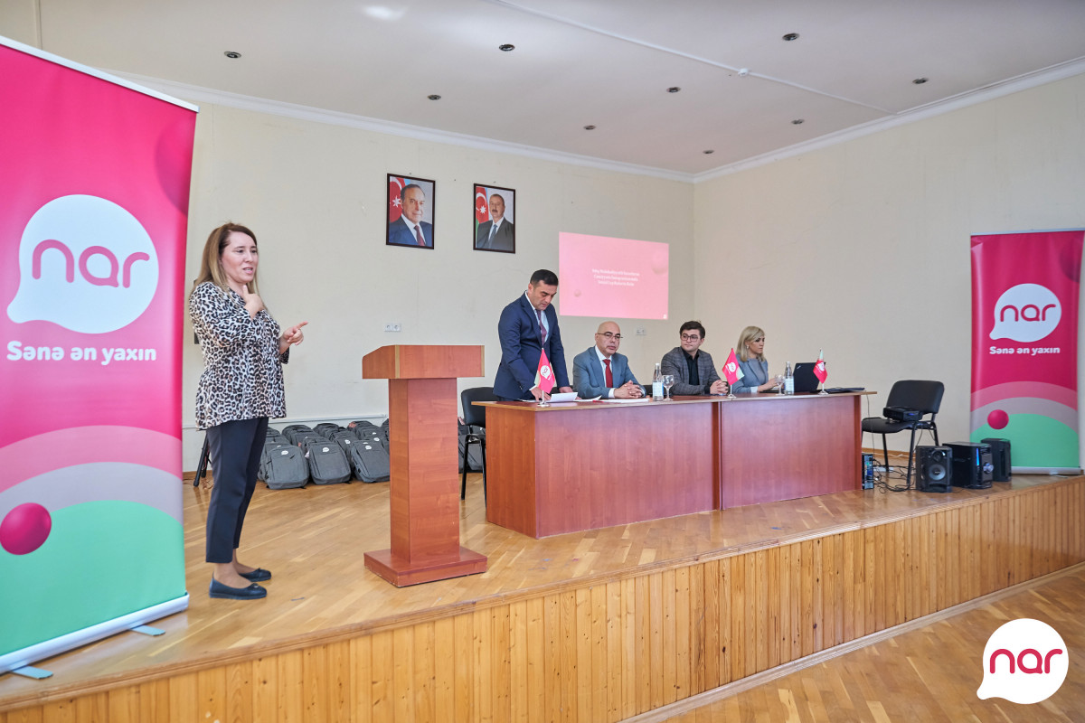 “Nar” Beynəlxalq Jest Dili həftəsi çərçivəsində sağlamlıq imkanları məhdud şagirdlərlə görüşüb - FOTO