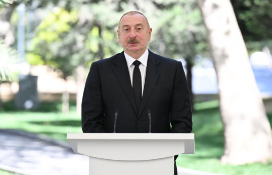 Prezident İlham Əliyev Aşıq Ələsgərin abidəsinin açılışında XX əsrdə xalqımızın məruz qaldığı deportasiyalardan danışıb