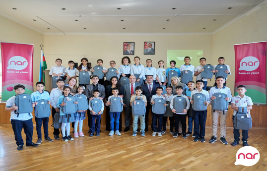 “Nar” Beynəlxalq Jest Dili həftəsi çərçivəsində sağlamlıq imkanları məhdud şagirdlərlə görüşüb - FOTO 