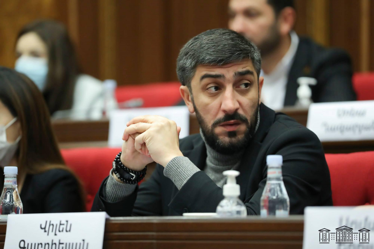 Ermənistanın Parlamentinin deputatı Vilen Qabrielyan