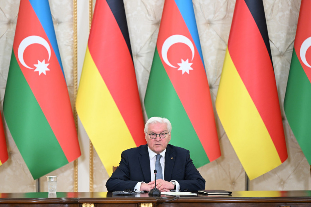 Almaniya Prezidenti: Azərbaycanla Ermənistan arasında razılaşmanın əldə olunması üçün gözəl bir an yaranıb