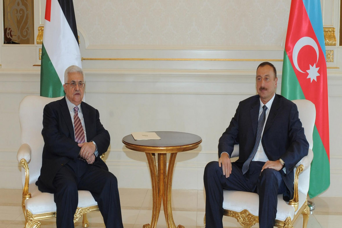 Mahmud Abbas Azərbaycan liderini təbrik edib
