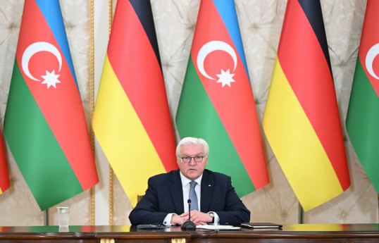Almaniya Prezidenti: Azərbaycanla Ermənistan arasında razılaşmanın əldə olunması üçün gözəl bir an yaranıb
