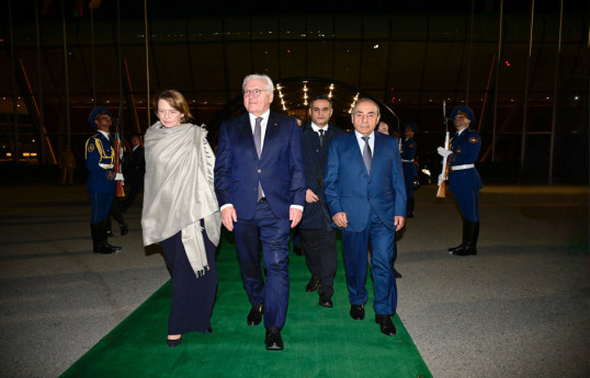 Almaniya Prezidenti Frank-Valter Ştaynmayerin Azərbaycana səfəri başa çatıb