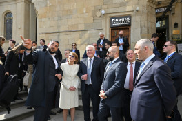 Frank-Valter Ştaynmayer İçərişəhərlə tanış olub - FOTO 
