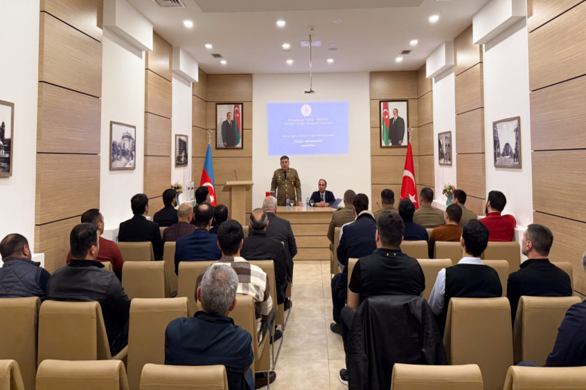 Gəncədə mehmanxanalarda yanğın təhlükəsizliyi ilə bağlı tədbir keçirilib