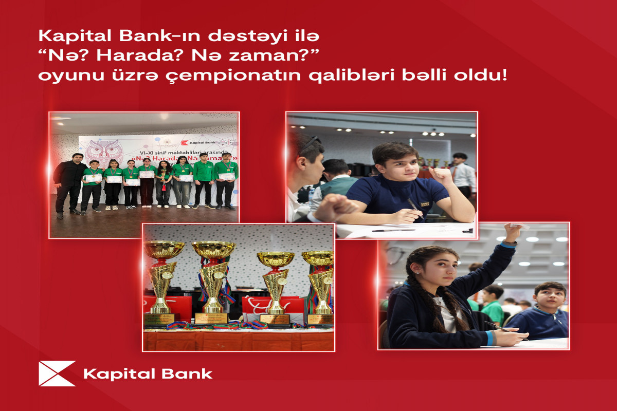 Kapital Bank-ın dəstəyi ilə “Nə? Harada? Nə zaman?” oyunu üzrə respublika çempionatı başa çatdı