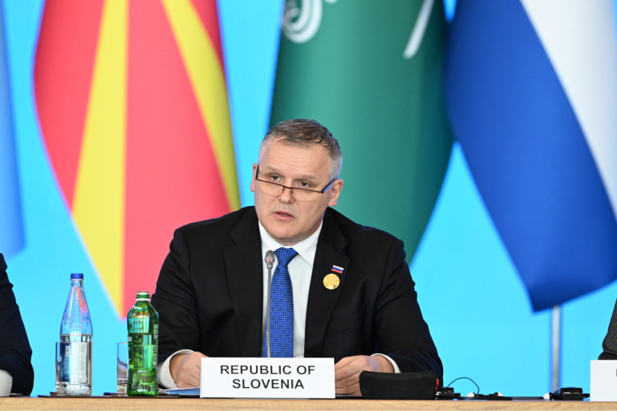 Sloveniyalı nazir: Azərbaycanla Sloveniya arasında konstruktiv münasibətlər qurulub