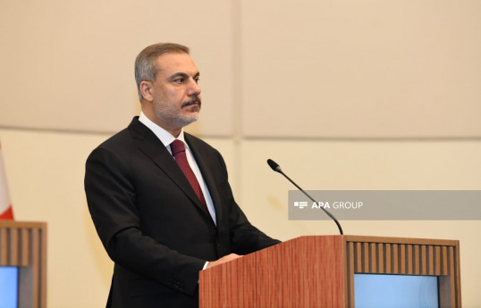 Türkiyənin xarici işlər naziri Hakan Fidan