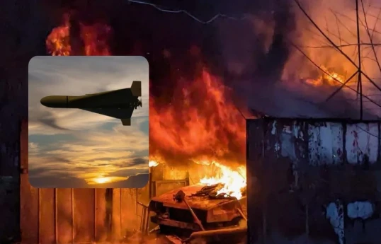 KİV: Rusiya Krivoy Roqa dronlarla kütləvi hücum edib