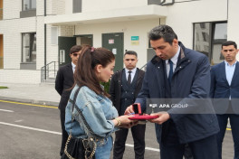 Suqovuşanda daha 53 ailəyə mənzillərin açarları təqdim olunub - YENİLƏNİB-1  - FOTO 