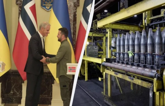Norveç Ukraynaya sursat alınması üçün 415 milyon avro ayırıb