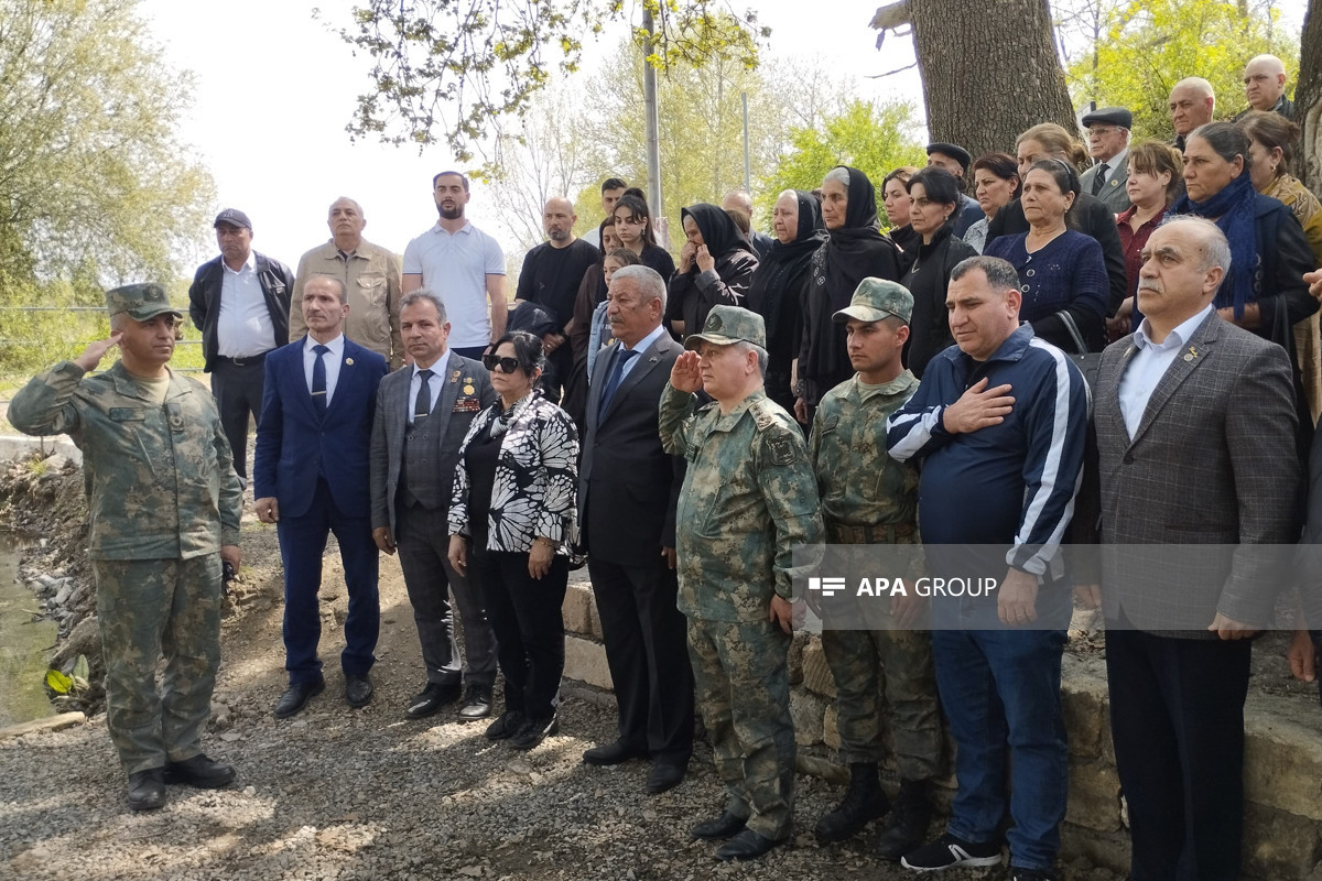 "Xocavənd əməliyyatı" keçirilən ərazidə şəhid olan kəşfiyyatçıların xatirəsi anılıb - FOTO 
