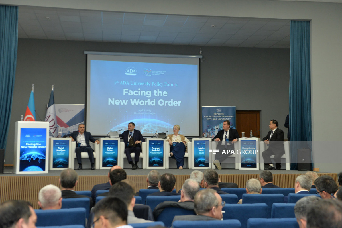 VII ADA Siyasi Forumunda növbəti panel müzakirəsi keçirilib - FOTO 