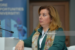 Xankəndidə VII ADA Siyasi Forumu çərçivəsində panel sessiya təşkil olunub - FOTO 